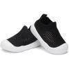 imageEngtoy Baby Shoes Baby Sock Shoes Baby Walking Shoes Infant NonSlip Breathable Slippers with Soft Rubber Sole Baby Boys Girls Slip On SneakersBlack Breathable