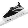 imageEngtoy Baby Shoes Baby Sock Shoes Baby Walking Shoes Infant NonSlip Breathable Slippers with Soft Rubber Sole Baby Boys Girls Slip On SneakersBlack Twill