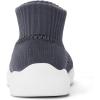 imageEngtoy Baby Shoes Baby Sock Shoes Baby Walking Shoes Infant NonSlip Breathable Slippers with Soft Rubber Sole Baby Boys Girls Slip On SneakersDeep Grey
