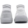 imageEngtoy Baby Shoes Baby Sock Shoes Baby Walking Shoes Infant NonSlip Breathable Slippers with Soft Rubber Sole Baby Boys Girls Slip On SneakersGrey Laces