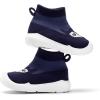 imageEngtoy Baby Shoes Baby Sock Shoes Baby Walking Shoes Infant NonSlip Breathable Slippers with Soft Rubber Sole Baby Boys Girls Slip On SneakersNavy Blue Fox