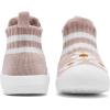 imageEngtoy Baby Shoes Baby Sock Shoes Baby Walking Shoes Infant NonSlip Breathable Slippers with Soft Rubber Sole Baby Boys Girls Slip On SneakersPink Flower