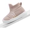 imageEngtoy Baby Shoes Baby Sock Shoes Baby Walking Shoes Infant NonSlip Breathable Slippers with Soft Rubber Sole Baby Boys Girls Slip On SneakersPink Mesh