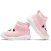 imageEngtoy Baby Shoes Baby Sock Shoes Baby Walking Shoes Infant NonSlip Breathable Slippers with Soft Rubber Sole Baby Boys Girls Slip On SneakersPink Panda