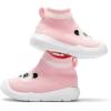 imageEngtoy Baby Shoes Baby Sock Shoes Baby Walking Shoes Infant NonSlip Breathable Slippers with Soft Rubber Sole Baby Boys Girls Slip On SneakersPink Panda