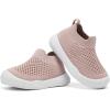 imageEngtoy Baby Shoes Baby Sock Shoes Baby Walking Shoes Infant NonSlip Breathable Slippers with Soft Rubber Sole Baby Boys Girls Slip On SneakersPinkventilate