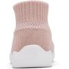 imageEngtoy Baby Shoes Baby Sock Shoes Baby Walking Shoes Infant NonSlip Breathable Slippers with Soft Rubber Sole Baby Boys Girls Slip On SneakersSkin Pink