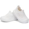 imageEngtoy Baby Shoes Baby Sock Shoes Baby Walking Shoes Infant NonSlip Breathable Slippers with Soft Rubber Sole Baby Boys Girls Slip On SneakersWhite Breathable