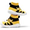 imageEngtoy Baby Shoes Baby Sock Shoes Baby Walking Shoes Infant NonSlip Breathable Slippers with Soft Rubber Sole Baby Boys Girls Slip On SneakersYellow Tiger