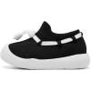 imageEngtoy Baby Shoes Baby Walking Shoes Baby Boys girls Shoes Infant NonSlip Breathable Lightweight Slip On SneakersBlack