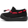 imageEngtoy Baby Shoes Baby Walking Shoes Baby Boys girls Shoes Infant NonSlip Breathable Lightweight Slip On SneakersBlackBlack