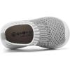 imageEngtoy Baby Shoes Boys Girls Walking Shoes Infant Lightweight Breathable Mesh Shoes Baby Sock Shoes NonSlip Shoes with Soft Rubber Sole SneakerGrey