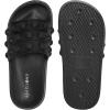 imageEngtoy Kid Boys Girls Slides Sandals For Kid Unisex Child Slippers Lightweight Nonslip Open Toe Comfy Shower Beach Funny Slide SandalsBlackBlack