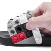imageEngtoy Kid Boys Girls Slides Sandals For Kid Unisex Child Slippers Lightweight Nonslip Open Toe Comfy Shower Beach Funny Slide SandalsBlackdark Gray