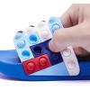 imageEngtoy Kid Boys Girls Slides Sandals For Kid Unisex Child Slippers Lightweight Nonslip Open Toe Comfy Shower Beach Funny Slide SandalsBluered