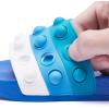imageEngtoy Kid Boys Girls Slides Sandals For Kid Unisex Child Slippers Lightweight Nonslip Open Toe Comfy Shower Beach Funny Slide SandalsBluewhite