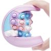 imageEngtoy Kid Boys Girls Slides Sandals For Kid Unisex Child Slippers Lightweight Nonslip Open Toe Comfy Shower Beach Funny Slide SandalsPinkpale Blue