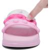 imageEngtoy Kid Boys Girls Slides Sandals For Kid Unisex Child Slippers Lightweight Nonslip Open Toe Comfy Shower Beach Funny Slide SandalsPinkred