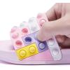 imageEngtoy Kid Boys Girls Slides Sandals For Kid Unisex Child Slippers Lightweight Nonslip Open Toe Comfy Shower Beach Funny Slide SandalsPinkwhite