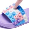imageEngtoy Kid Boys Girls Slides Sandals For Kid Unisex Child Slippers Lightweight Nonslip Open Toe Comfy Shower Beach Funny Slide SandalsPurpleblue