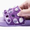 imageEngtoy Kid Boys Girls Slides Sandals For Kid Unisex Child Slippers Lightweight Nonslip Open Toe Comfy Shower Beach Funny Slide SandalsPurplelilac