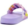 imageEngtoy Kid Boys Girls Slides Sandals For Kid Unisex Child Slippers Lightweight Nonslip Open Toe Comfy Shower Beach Funny Slide SandalsPurpleyellow