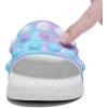 imageEngtoy Kid Boys Girls Slides Sandals For Kid Unisex Child Slippers Lightweight Nonslip Open Toe Comfy Shower Beach Funny Slide SandalsWhiteblue
