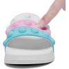 imageEngtoy Kid Boys Girls Slides Sandals For Kid Unisex Child Slippers Lightweight Nonslip Open Toe Comfy Shower Beach Funny Slide SandalsWhitepink