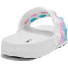 imageEngtoy Kid Boys Girls Slides Sandals For Kid Unisex Child Slippers Lightweight Nonslip Open Toe Comfy Shower Beach Funny Slide SandalsWhitepink