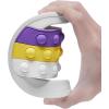 imageEngtoy Kid Boys Girls Slides Sandals For Kid Unisex Child Slippers Lightweight Nonslip Open Toe Comfy Shower Beach Funny Slide SandalsWhitepurple