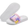 imageEngtoy Kid Boys Girls Slides Sandals For Kid Unisex Child Slippers Lightweight Nonslip Open Toe Comfy Shower Beach Funny Slide SandalsWhitetepale Pink