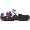 imageEngtoy Kids Clogs Boys Girls Garden Shoes Slip on Kids Slides Sandals Funny Lightweight Beach SlippersBlackWhiteRed