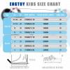imageEngtoy Kids Clogs Boys Girls Garden Shoes Slip on Kids Slides Sandals Funny Lightweight Beach SlippersHandle Blue White