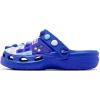 imageEngtoy Kids Clogs Boys Girls Garden Shoes Slip on Kids Slides Sandals Funny Lightweight Beach SlippersHandle Blue White