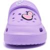 imageEngtoy Kids Clogs Boys Girls Garden Shoes Slip on Kids Slides Sandals Funny Lightweight Beach SlippersLight Purple