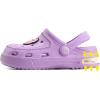 imageEngtoy Kids Clogs Boys Girls Garden Shoes Slip on Kids Slides Sandals Funny Lightweight Beach SlippersLight Purple