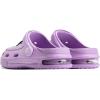 imageEngtoy Kids Clogs Boys Girls Garden Shoes Slip on Kids Slides Sandals Funny Lightweight Beach SlippersLight Purple
