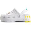imageEngtoy Kids Clogs Boys Girls Garden Shoes Slip on Kids Slides Sandals Funny Lightweight Beach SlippersSnow White