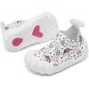 imageEngtoy Toddler Sock Shoes Baby First Walking Shoes Boys Girls Slippers Kids Five Fingers ClosedToe Slip On SneakerRainbow Pink