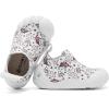 imageEngtoy Toddler Sock Shoes Baby First Walking Shoes Boys Girls Slippers Kids Five Fingers ClosedToe Slip On SneakerRainbow Pink