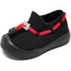 imageEngtoy Baby Shoes Sock Shoes Baby Walking Shoes Infant NonSlip Breathable Slippers with Soft Rubber Sole Baby Boys Girls Slip On Sneakers BlackBlack